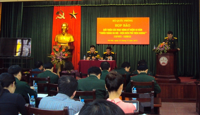 เวียดนามจะจัดพิธีฉลองครบรอบ 40 ปีชัยชนะฮานอย-เดียนเบียนฟูกลางเวหาอย่างยิ่งใหญ่